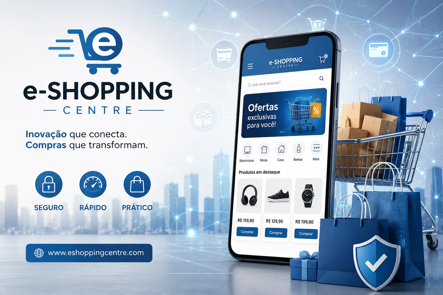 e-Shopping Centre: A Plataforma Inteligente que Está Transformando as Compras Online