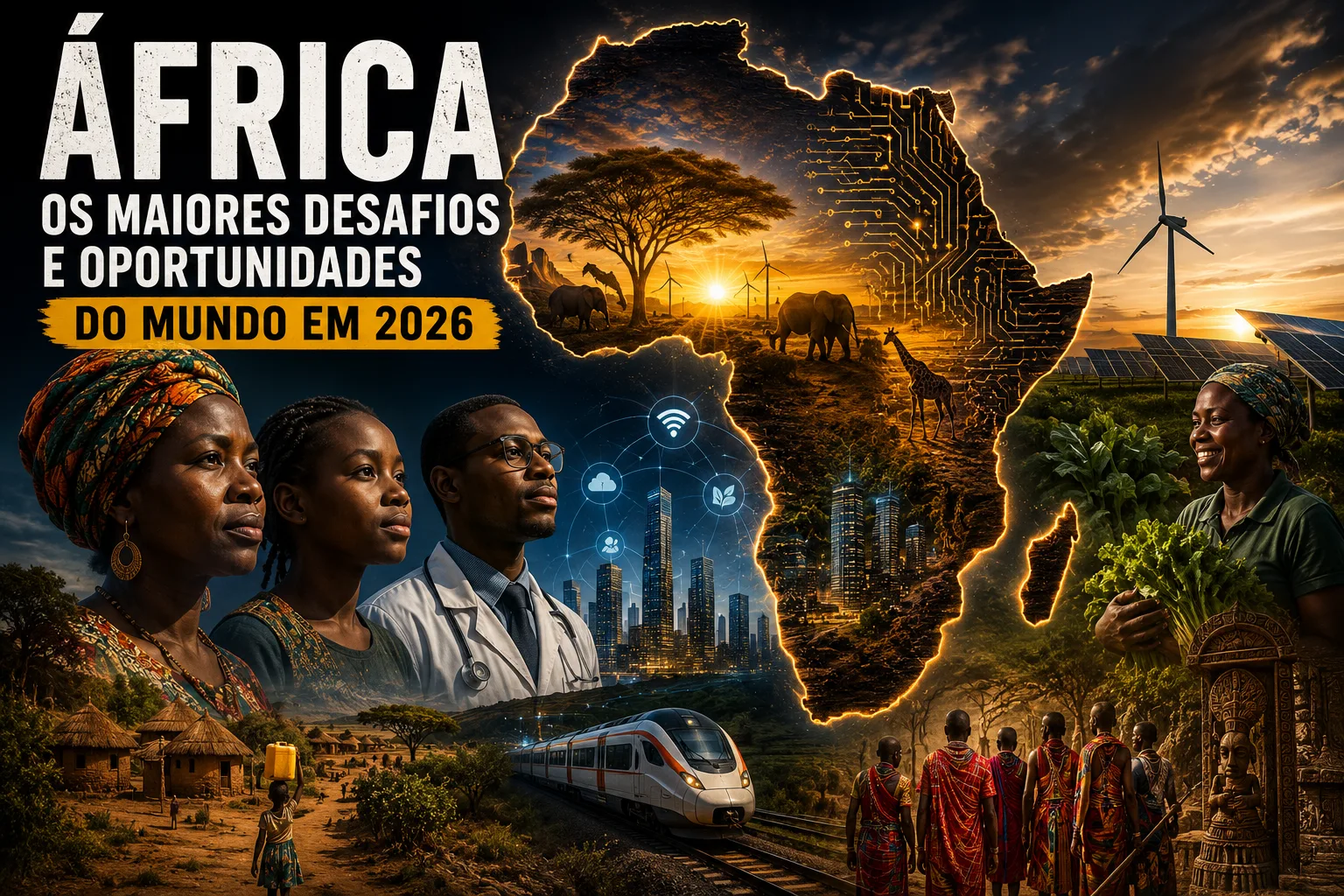 O Crescimento do continente Africano