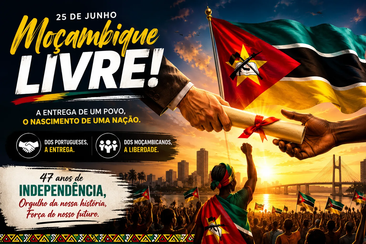 Entrega do país aos Moçambicanos