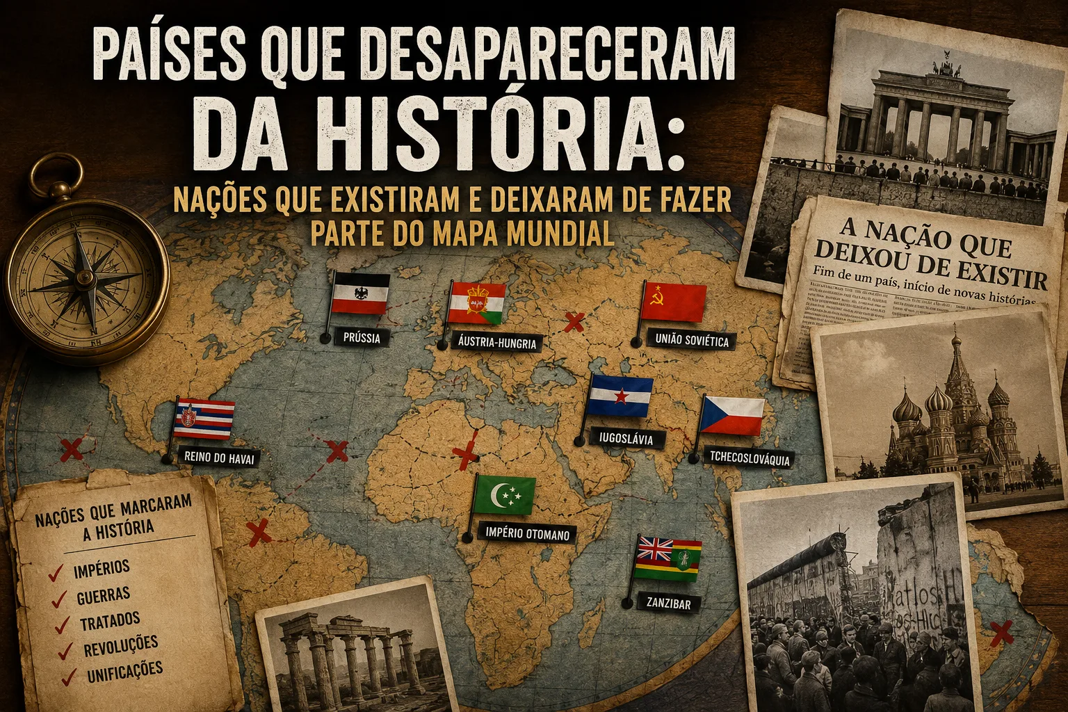 Países que Desapareceram do mapa